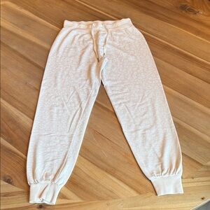 Z Supply  Leopard Light Cream Joggers